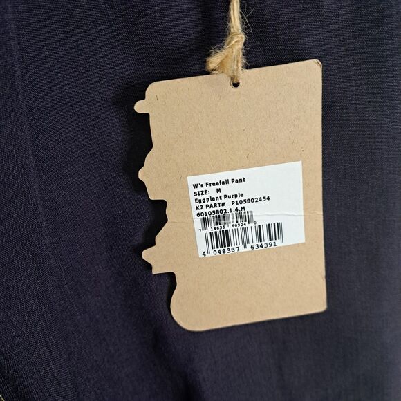 Planet Earth NWT Freefall Insulated Snowboard Pant Eggplant Purple Women Medium - Picture 3 of 11